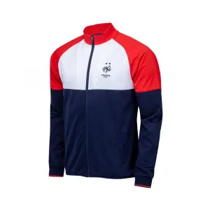 Children's polyester zip-up tracksuit jacket France France Fan 2022/23 image-0