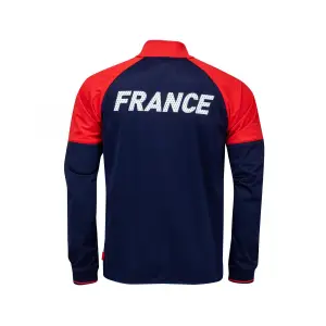 Children's polyester zip-up tracksuit jacket France France Fan 2022/23 image-1