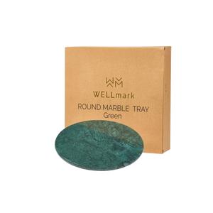 Round marble top Wellmark image-1