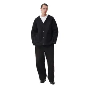 Cardigan i fluffy strik Welter Shelter
