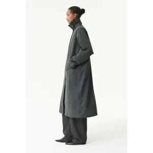 Womens Long Distressed Jacket Welter Shelter Coach image-5