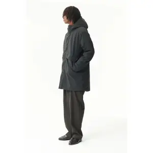 Long hooded waterproof jacket Welter Shelter Patje image-1