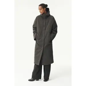 Langer Mantel Röhrenform Damen Welter Shelter Roomy image-1