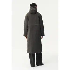 Langer Mantel Röhrenform Damen Welter Shelter Roomy image-3