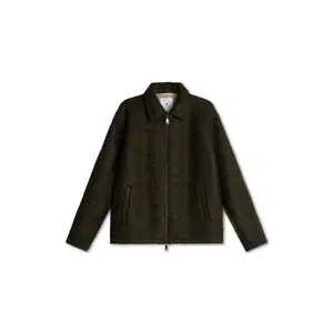 Manteau Laine Bondée Welter Shelter Zip Up Alpaga