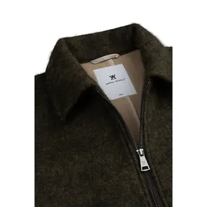 Manteau Laine Bondée Welter Shelter Zip Up Alpaga image-2
