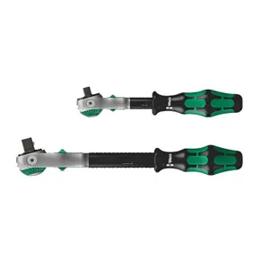 Metric ratchet wrench with sockets and bit Wera 8100 Zyklop Speed image-1