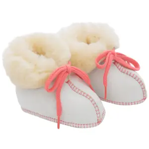 Baby lambskin slippers Werner Christ Horse image-0
