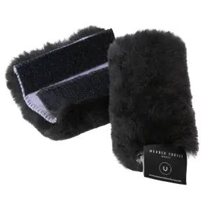 Paire de fourreaux pour licol en mouton véritable Werner Christ Horse image-0