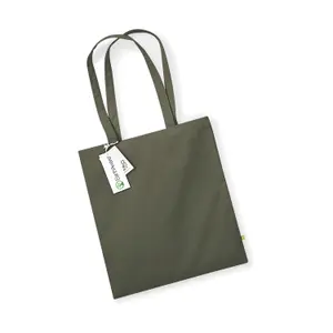 Tote bag en coton organique Westford Mill EarthAware image-0