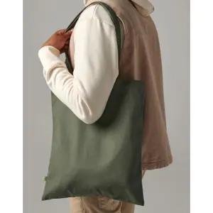 Tote bag en coton organique Westford Mill EarthAware image-1