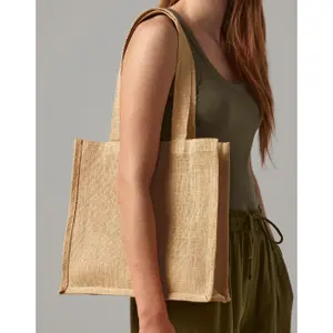 Tote bag Westford Mill Jute Compact image-2
