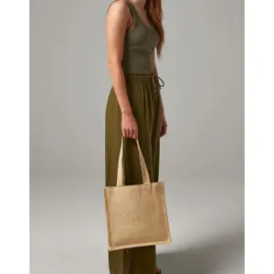 Tote bag Westford Mill Jute Compact image-3