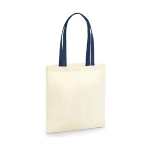 Tote bag with contrasting handle Westford Mill EarthAware image-0