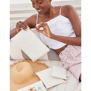 Sac à accessoire femme Westford Mill Striped Organic