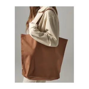 Organic cotton tote bag Westford Mill image-1