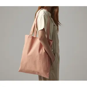 Dyed organic cotton tote bag Westford Mill For life image-1