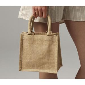 Small jute gift bag for women Westford Mill image-1