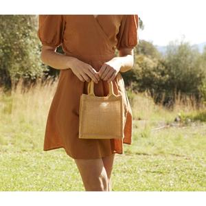 Small jute gift bag for women Westford Mill image-2