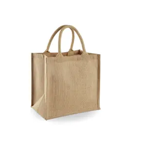 Medium jute tote bag Westford Mill image-0