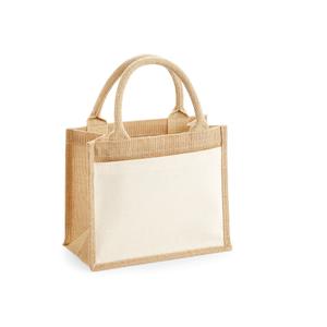 Small jute tote bag for women Westford Mill