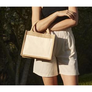 Small jute tote bag for women Westford Mill image-2