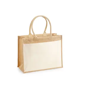 Jute tote bag Westford Mill image-0