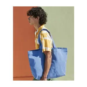 Grand sac shopping en coton organique sergé Westford Mill image-1