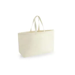 Oversized canvas tote bag Westford Mill image-0