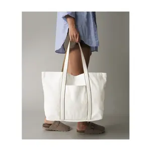 Gran bolsa de compras con cierre magnético Westford Mill image-1