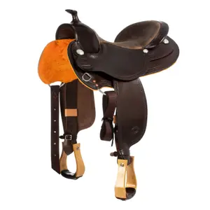 Western saddle for horse Westwood Basic image-0