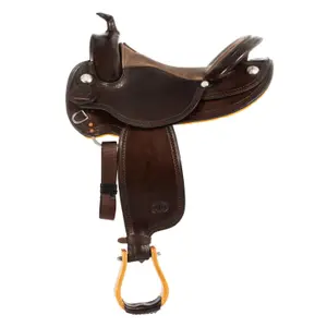 Western saddle for horse Westwood Basic image-1