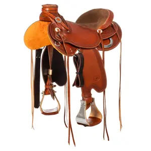 Riding saddle Westwood Wade Double Skirt Flower #6 / Border #77 26-92-23 image-0