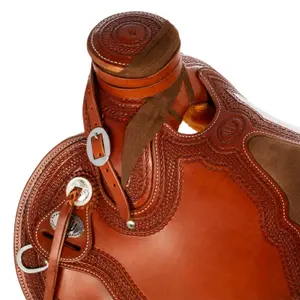 Riding saddle Westwood Wade Double Skirt Flower #6 / Border #77 26-92-23 image-2