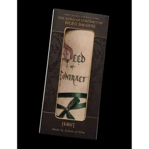 Objeto decorativo mini Contrato de Bilbon Weta Workshop Le Hobbit image-2