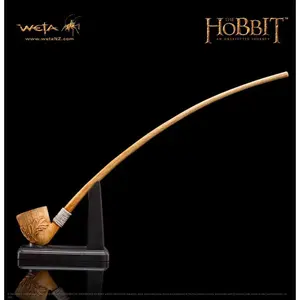 En oväntad resa actionfigur 1/1 bilbo sacquet replika pipa Weta Workshop Le Hobbit