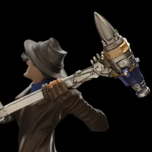 Figurine Weta Workshop Alita : Battle Angel Mini Epics Dr. Ido image-4