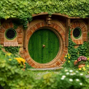 Lord of the Rings figurine Weta Workshop Bag End on the Hill image-1