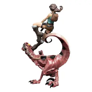Samlerfigur Weta Workshop Tomb Raider Mini Epics Lara Croft & Raptor image-2