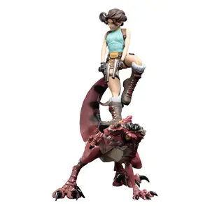 Samlerfigur Weta Workshop Tomb Raider Mini Epics Lara Croft & Raptor image-3