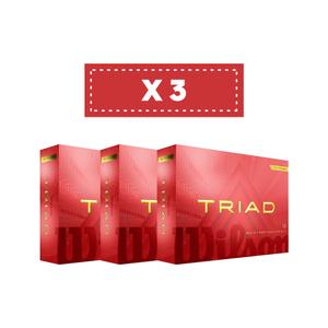 Pack of 3 Wilson Triad golf balls