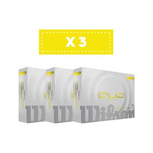 Set van 3 golfballen Wilson Duo Soft