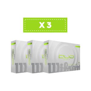 Set van 3 golfballen Wilson Duo Soft