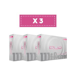 Set van 3 golfballen Wilson Duo Soft