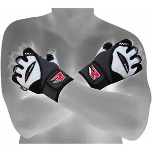 Leather training gloves RDX image-3