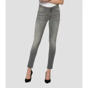 Damskie dżinsy z wysokim stanem Replay skinny waist fit new luz hyperflex bio image-1