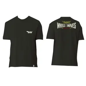 Lote de 8 camisetas Wheel and Waves FIRE B/B image-0