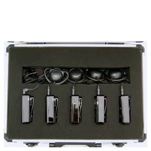 Väska med 1 sändare och 4 originalmottagare Whis