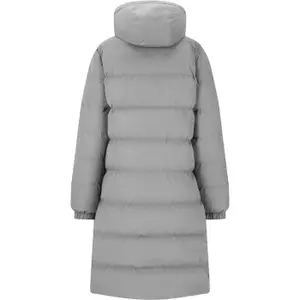 Women's long hooded down jacket Whistler Abella image-1