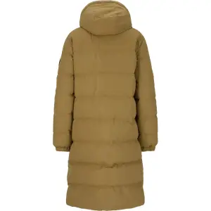 Women's long hooded down jacket Whistler Abella image-1